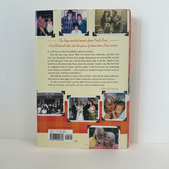 Paula Deen "It Ain't All About the Cookin' A Memoir" Biography Coffee Table Book - Picture 2 of 3